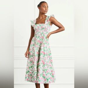 Hill House Ellie Nap Dress Pink Floral Block